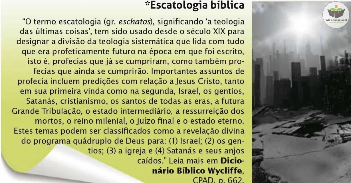 Cursos de Escatologia Bíblica ( Pentecostal )