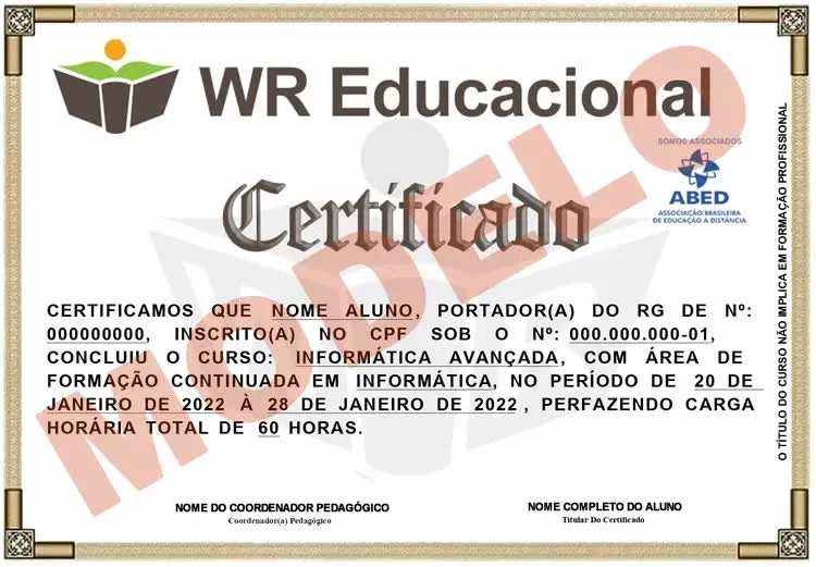 Validar Certificado – SETE – Sistema de Excelência em Treinamento  Educacional