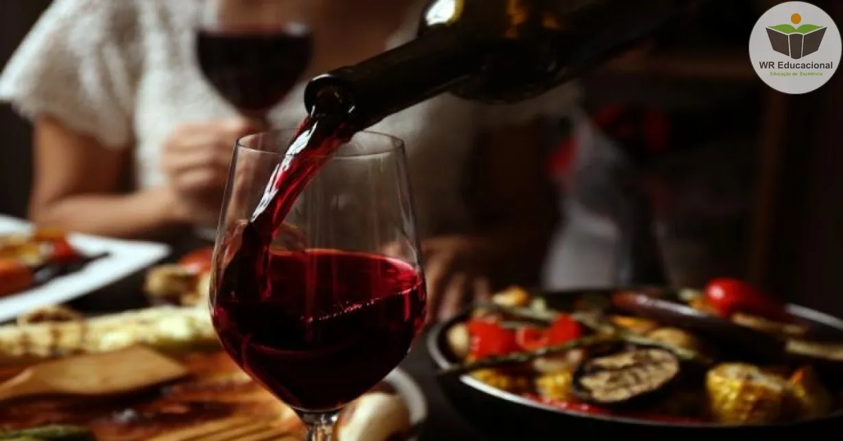 Curso Online Grátis de Vinho e gastronomia