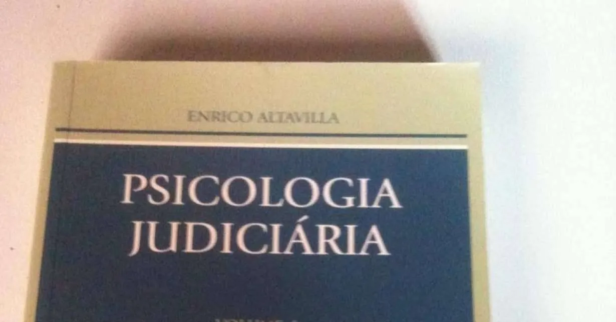 Cursos de Inicialização à Psicologia Judiciaria