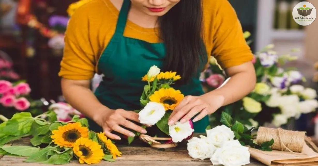 Curso Online Grátis de Florista