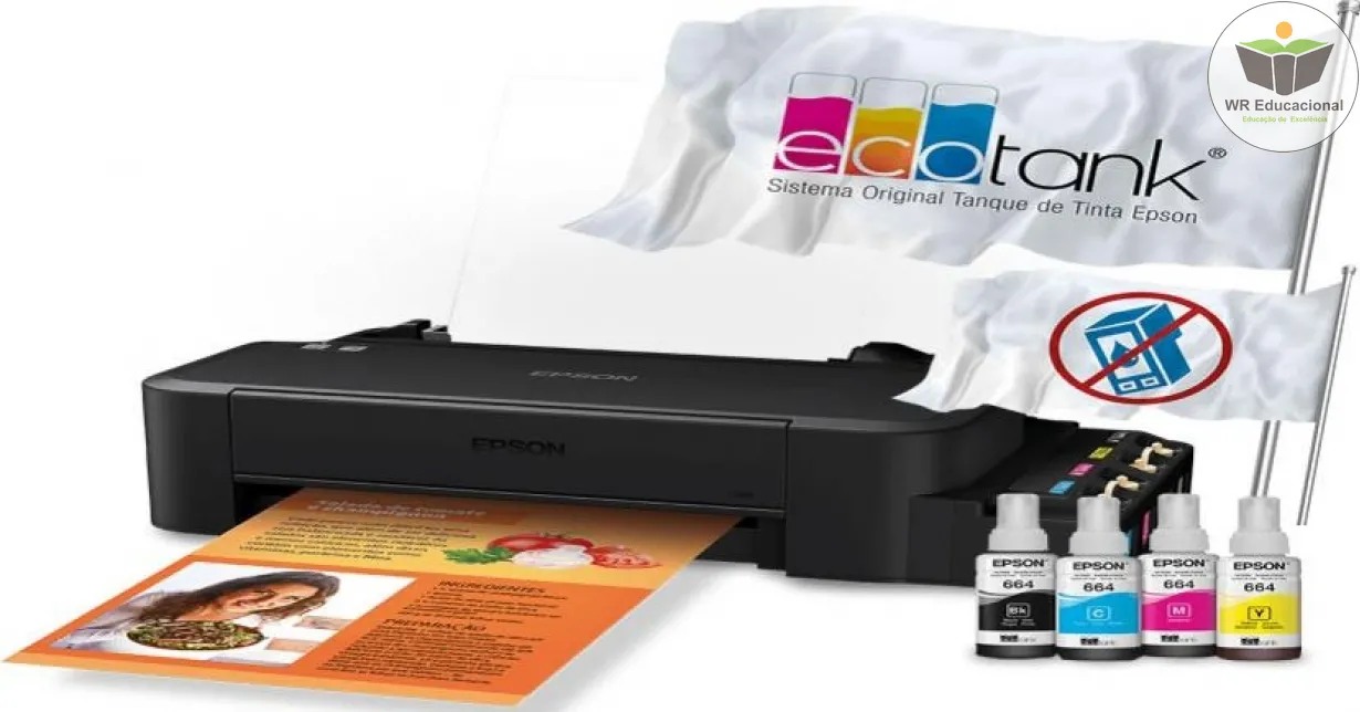 Curso Online Grátis de Montagem e Manutenção de Impressora Epson Ecotank