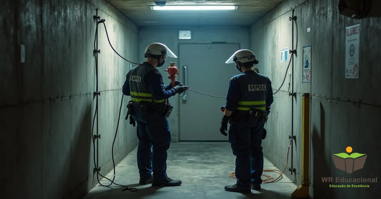 Curso de NR 33 - Segurança e Saúde no Trabalho em Espaços Confinados