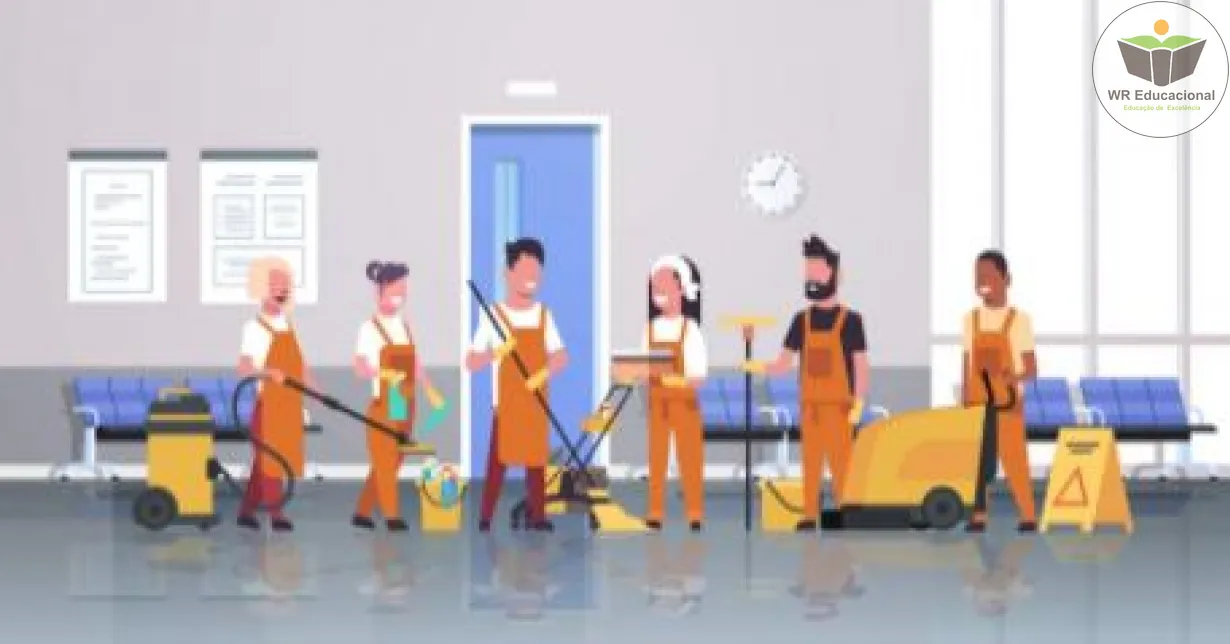 Curso Online Grátis de Limpeza terminal de banheiros e limpeza de áreas não críticas e administrativas