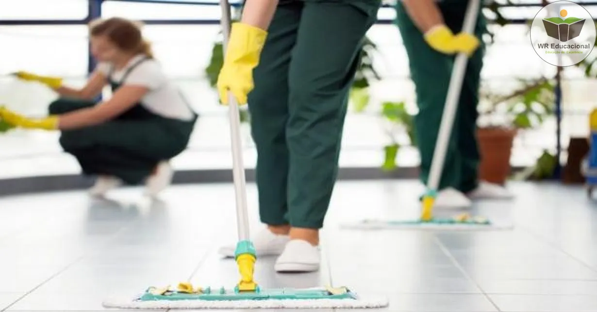 Curso Online Grátis de A importância da limpeza em escolas