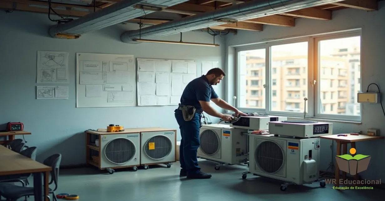 Curso de Manutenção de Ar Condicionado Residencial e Industrial