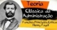 teoria da administração clássica