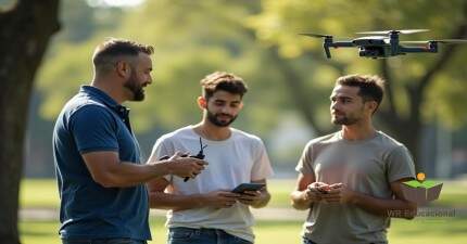 Domine os Céus: Curso de Operação e Pilotagem de Drones
