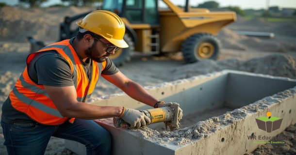 Técnicas Avançadas de Mistura de Concreto com Betoneira