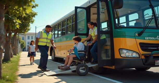 Práticas Recomendadas em Transporte Escolar para Alunos com Deficiência