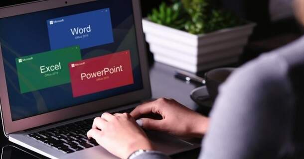 Microsoft Office com Word, Excel e Powerpoint 