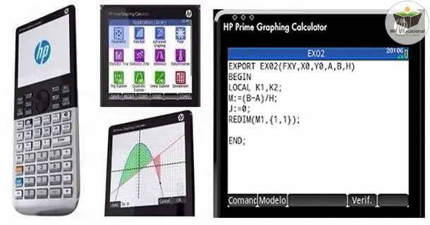 programação em calculadora científica