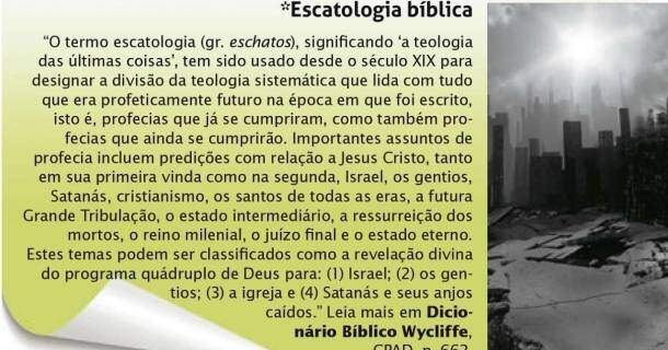 Escatologia Bíblica ( Pentecostal ) 