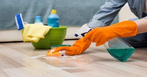 limpeza e desinfecção de superfícies